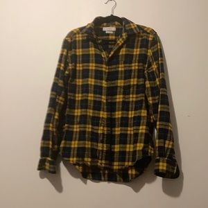 UO Yellow flannel